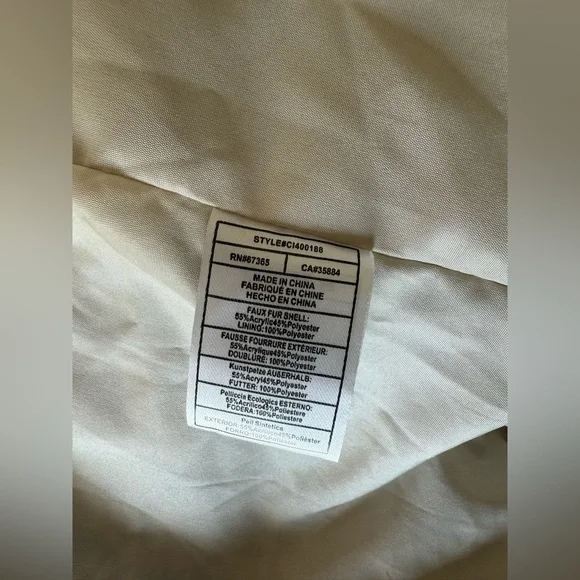 Cupcakes & Cashmere Faux Jacket - Picture 6 of 6